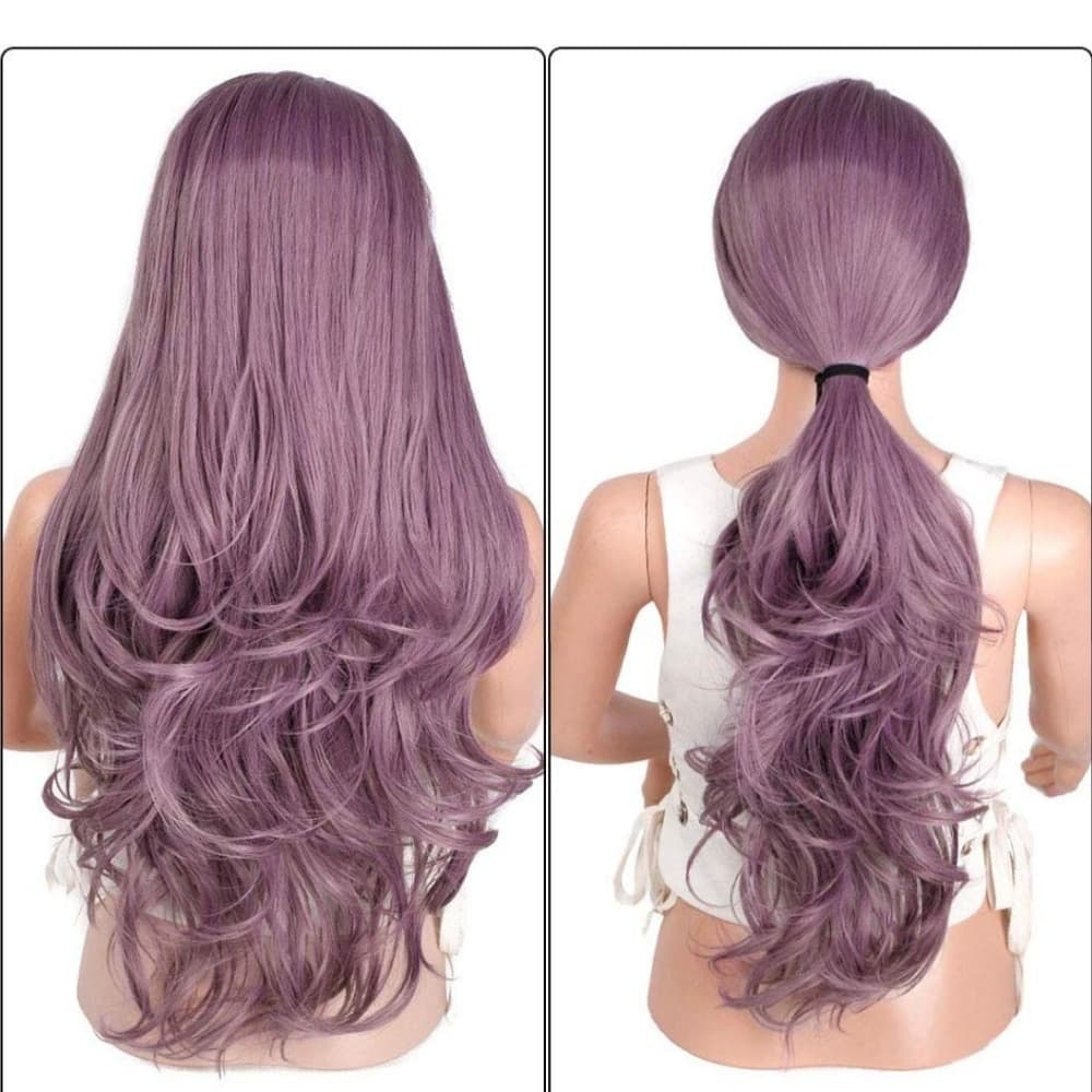 Purple Beauty Lace Front Wig - Thumbnail 5