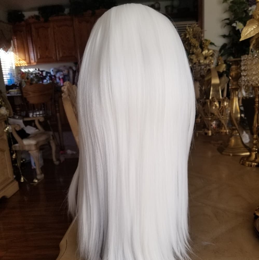 White Beauty Lace Front Wig - Thumbnail 3