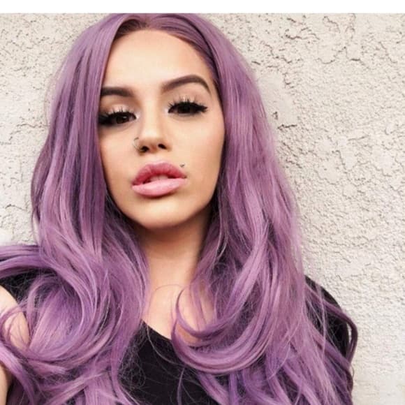 Purple Beauty Lace Front Wig - Thumbnail 8