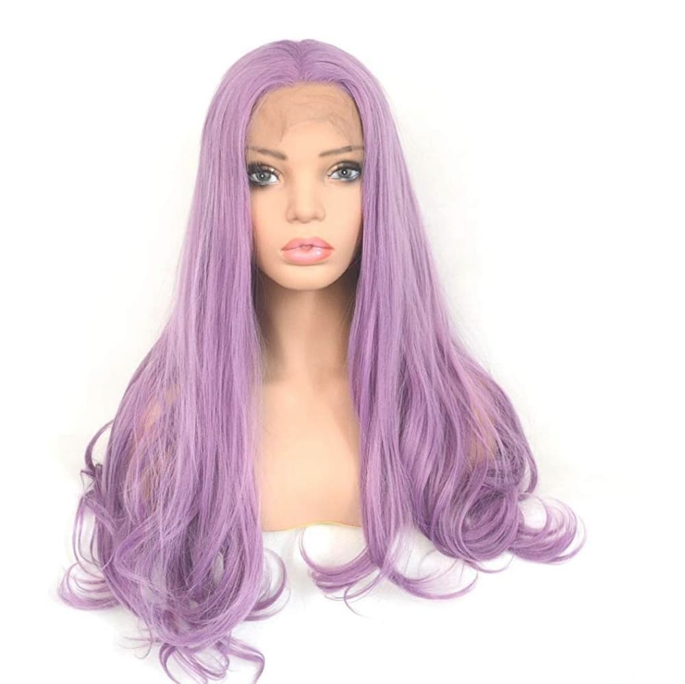 Light Purple Lace Front Wig 20-24 inches!! - Thumbnail 6