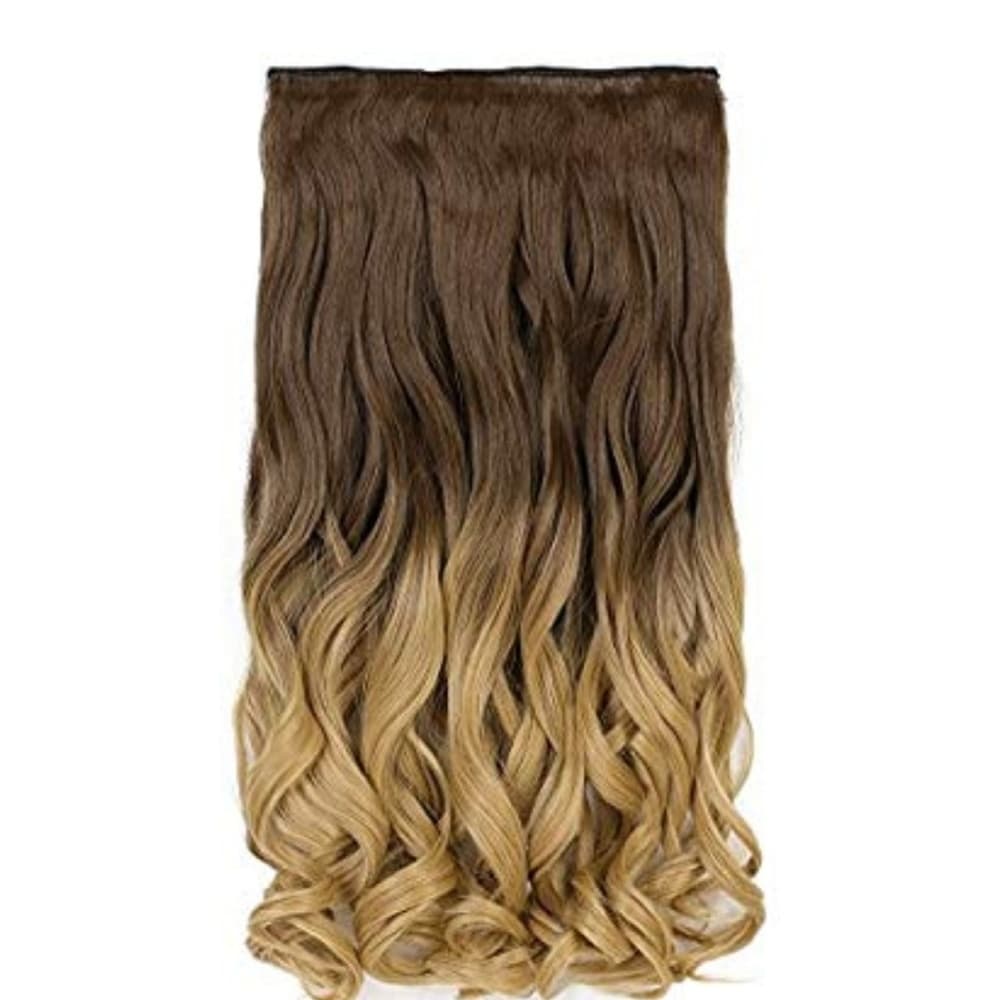 Brown Blonde clip in Extension - Thumbnail 2