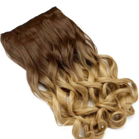 Brown Blonde clip in Extension - Thumbnail 6