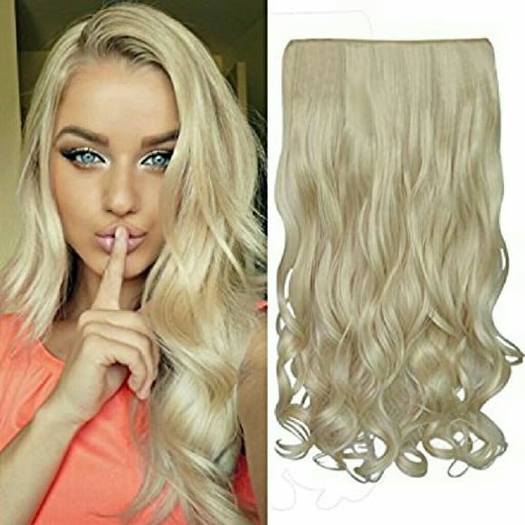 Blonde Full Head Clip In Piece #613 - Thumbnail 6