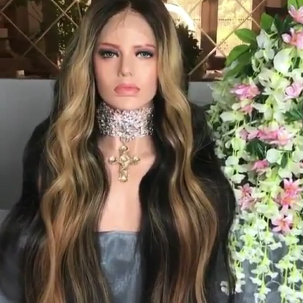 Virgin Remy Full Lace Wig - Thumbnail 4