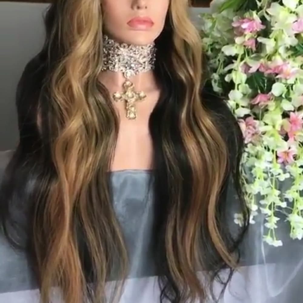 Virgin Remy Full Lace Wig - Thumbnail 3