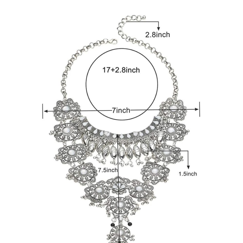Statement Exotic Beauty Necklace - Thumbnail 3