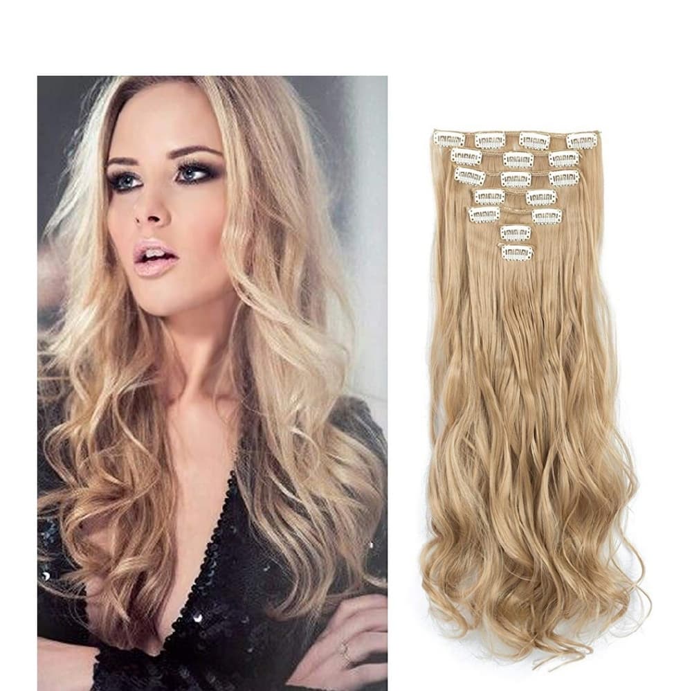 Dark Blonde Beauty Clip in Extension #18 - Thumbnail 4