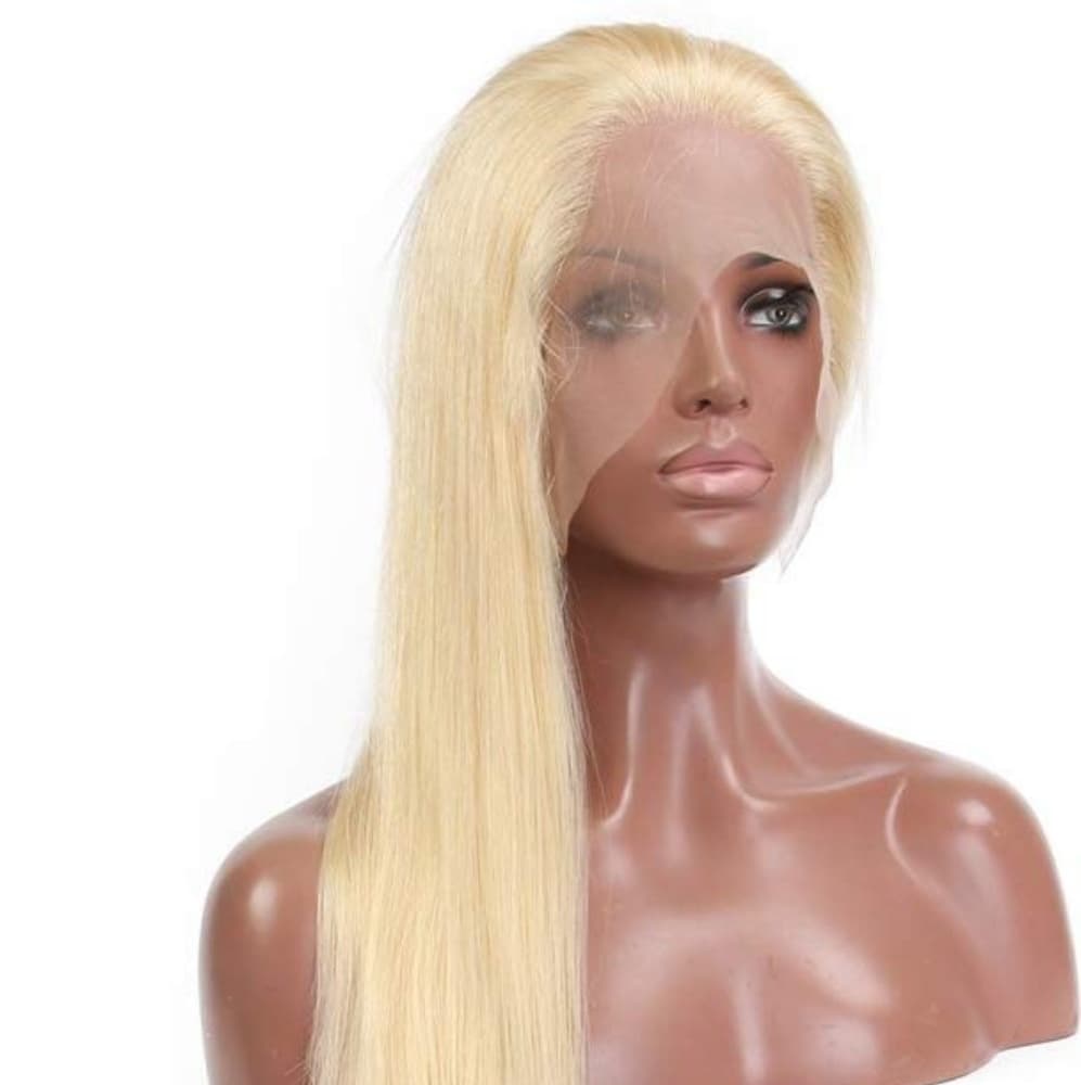 Blonde Human Hair Beauty Wig 22-24 inches - Thumbnail 6