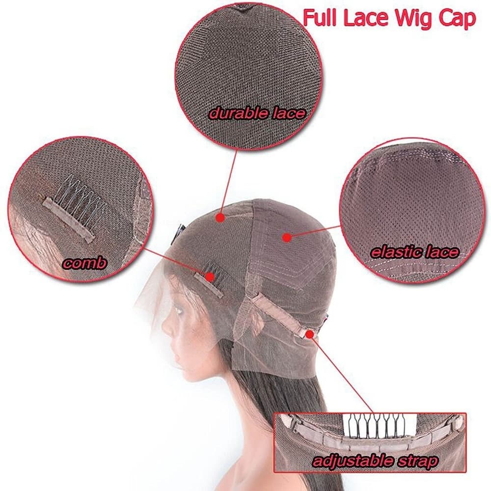 Virgin Brazilian Lace Front Wig 14-16 inches long - Thumbnail 5