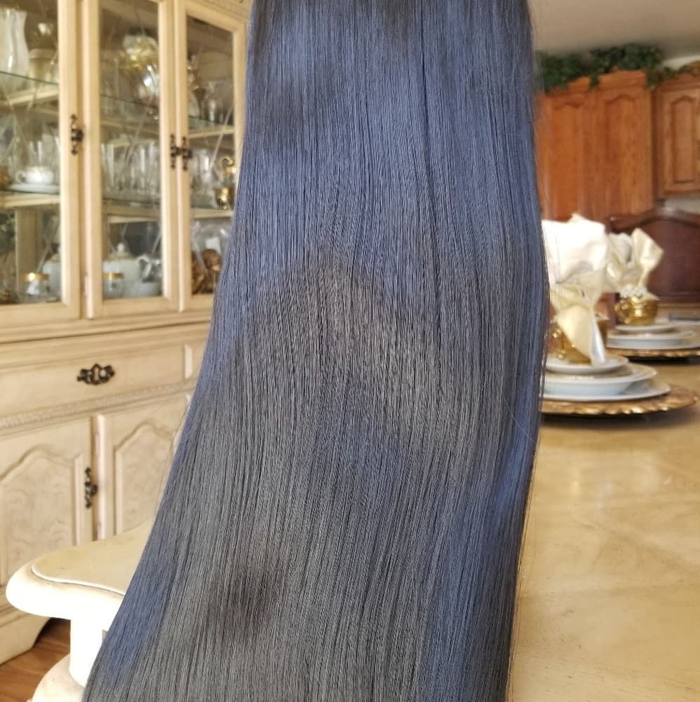 Silky Straight Lace Front Wig - Thumbnail 2