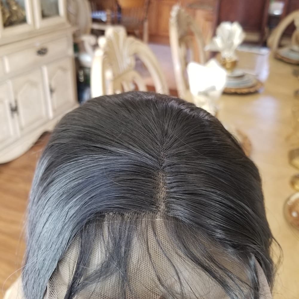 Silky Straight Lace Front Wig - Thumbnail 5