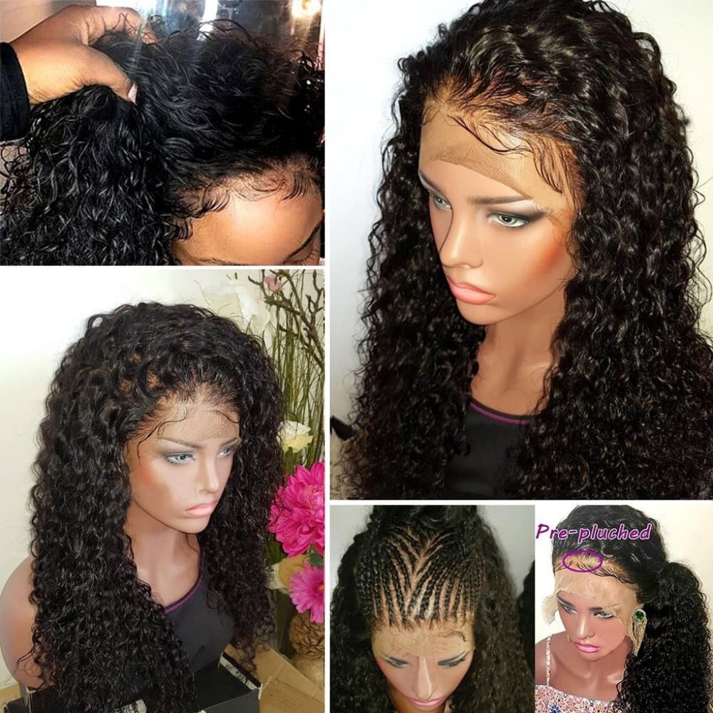 Virgin Brazilian Lace Front Wig 14-16 inches long - Thumbnail 8