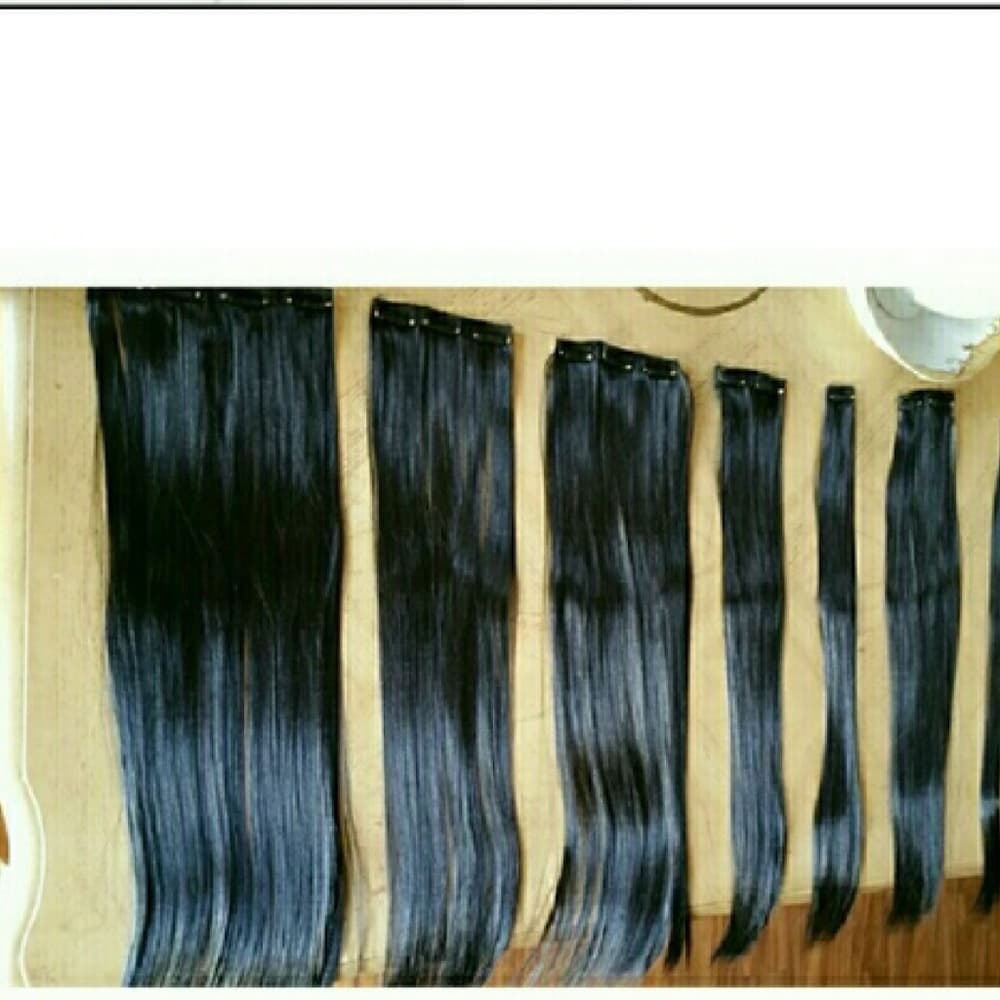 Black Full Head Clip in Extension - Thumbnail 2