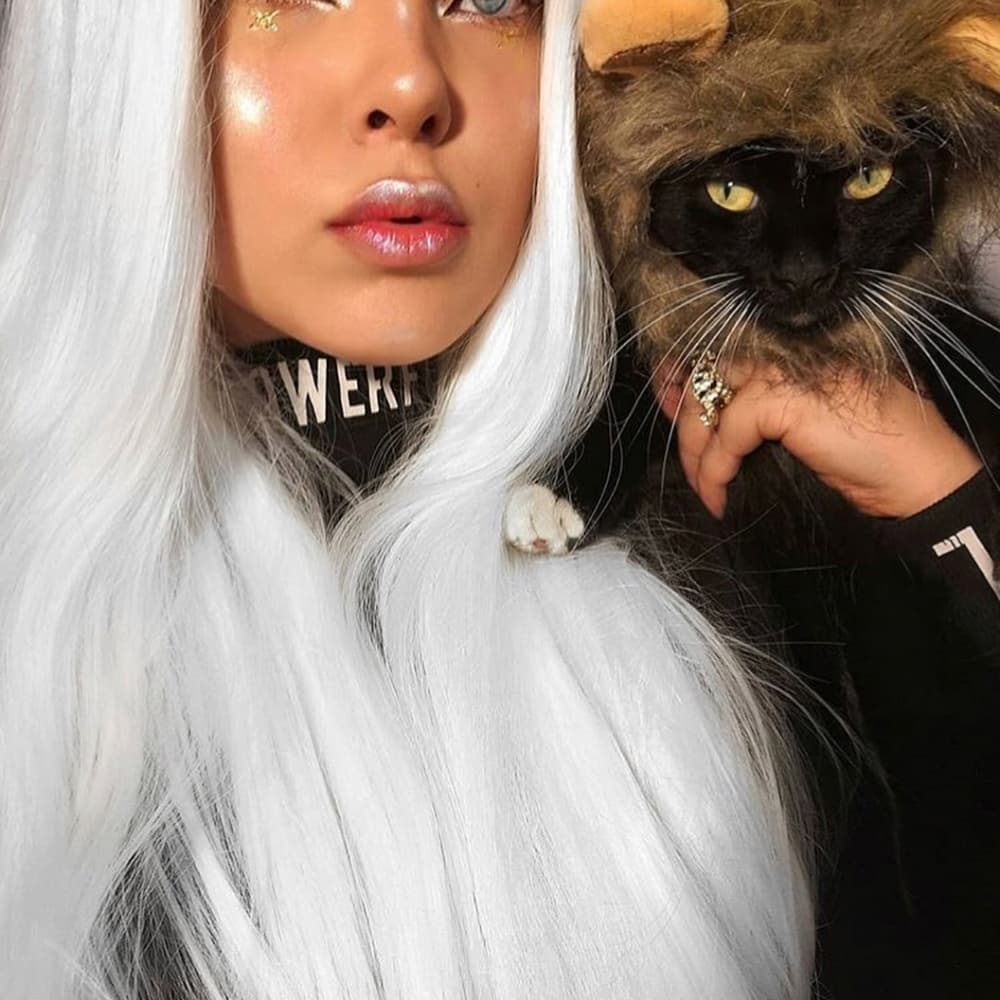 White Beauty Lace Front Wig - Thumbnail 2