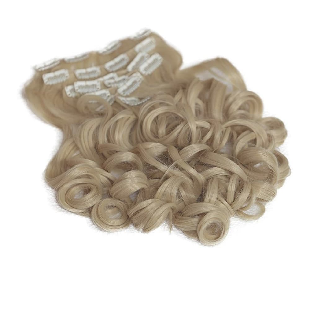 Blonde Beauty Full Head Clip in Extensions - Thumbnail 3