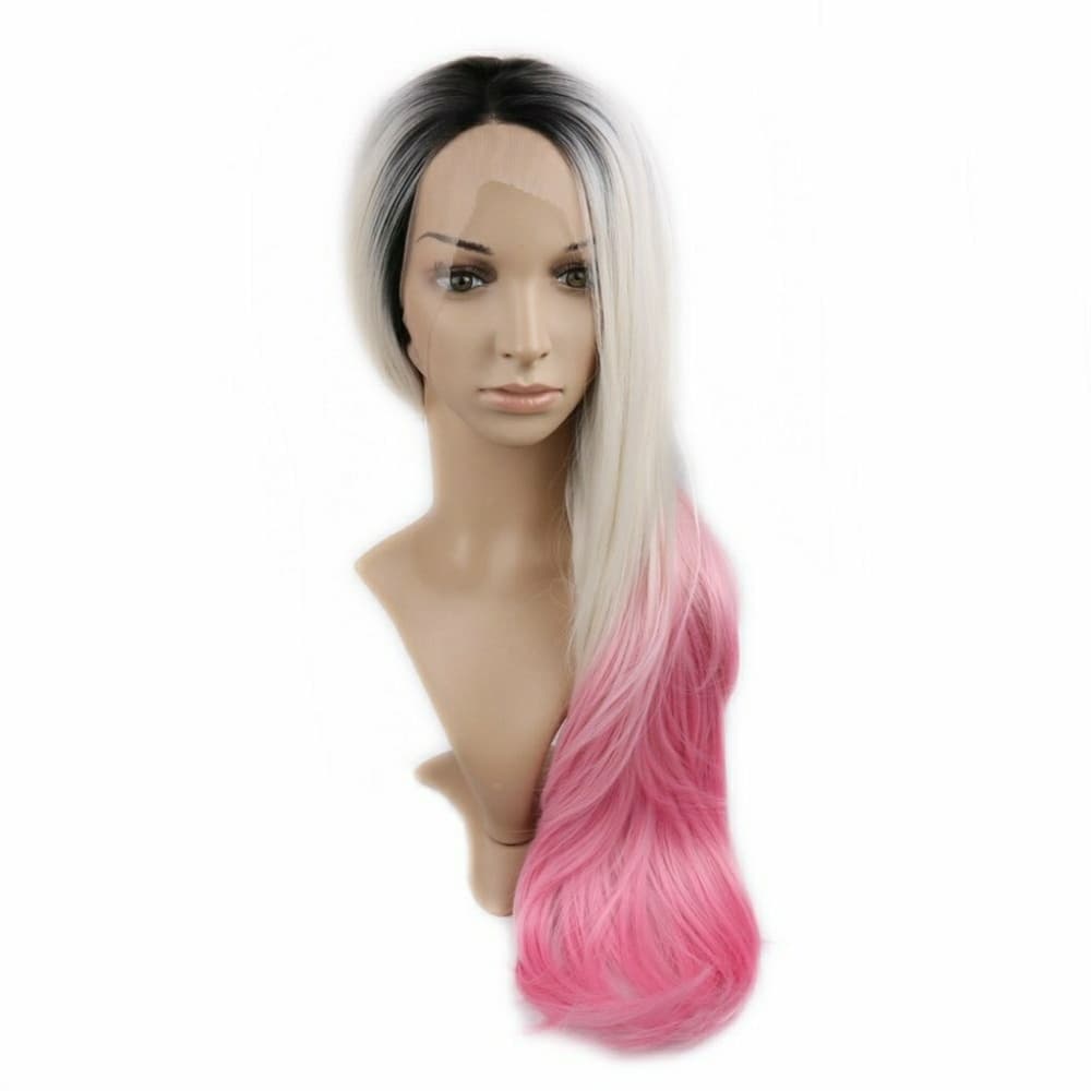 Ombre Brown Blonde LaceFront Wig 22-26 inch - Thumbnail 3