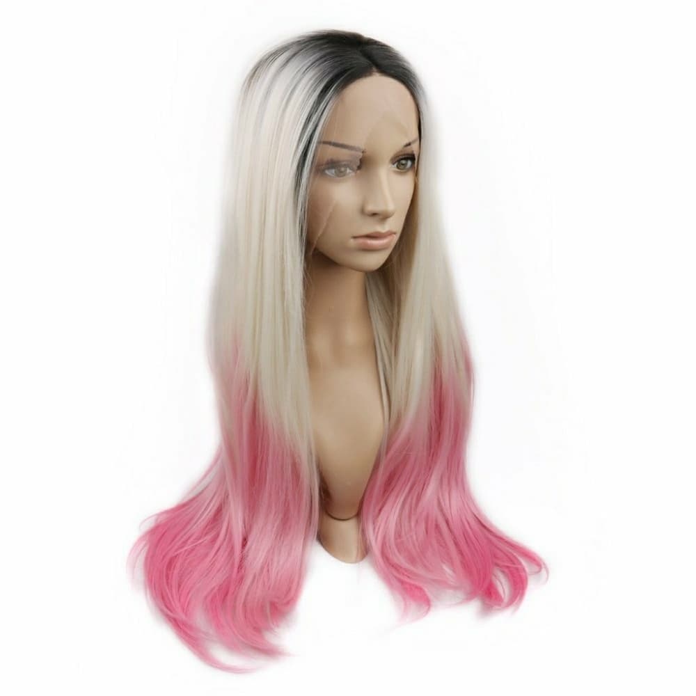 Ombre Brown Blonde LaceFront Wig 22-26 inch - Thumbnail 5
