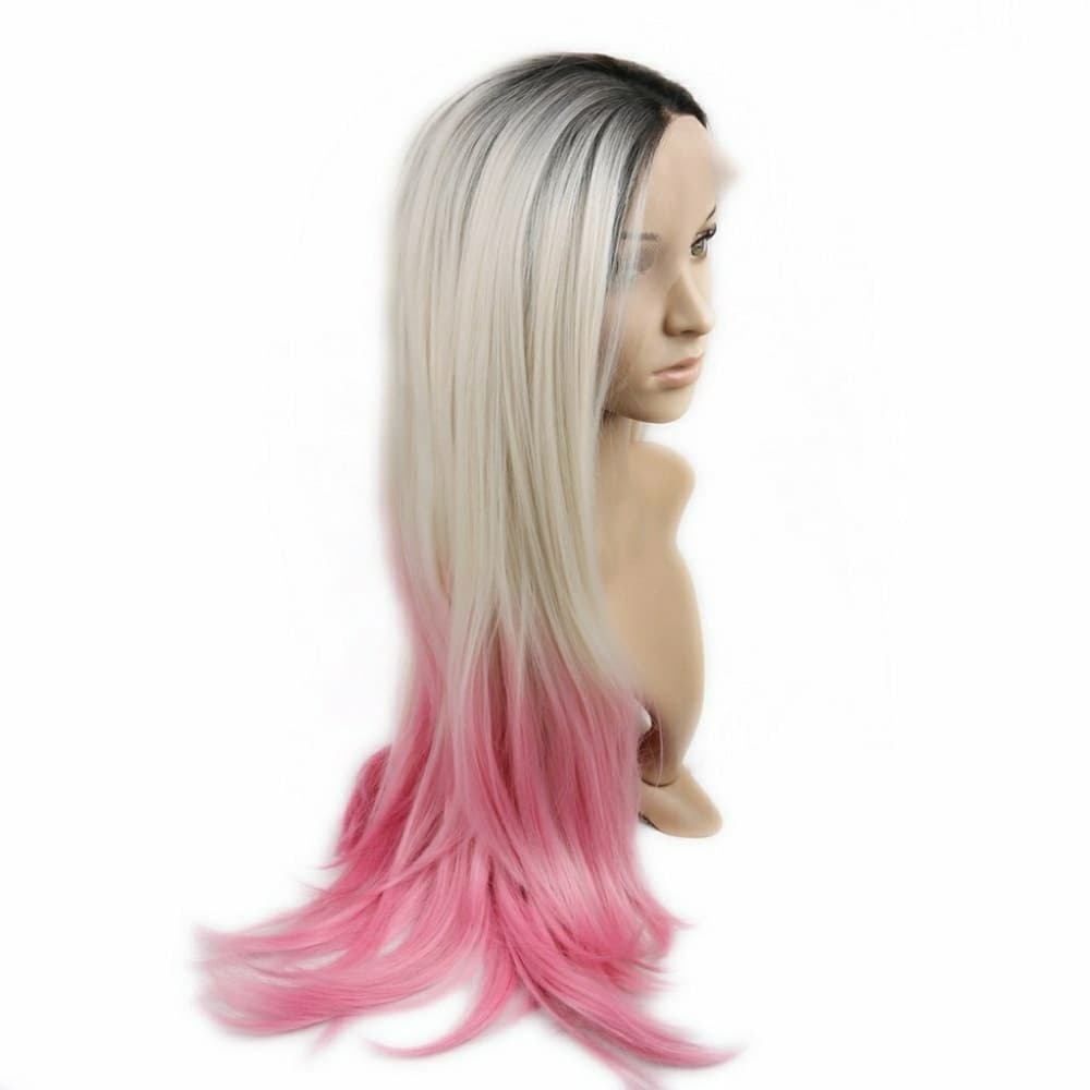 Ombre Brown Blonde LaceFront Wig 22-26 inch - Thumbnail 2