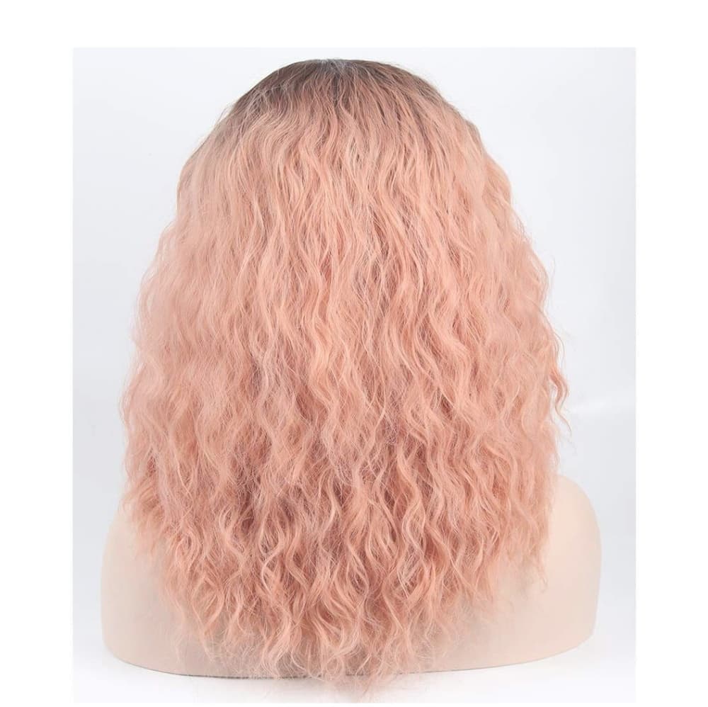 Ombre Pink Beauty Lace Front Wig - Thumbnail 2
