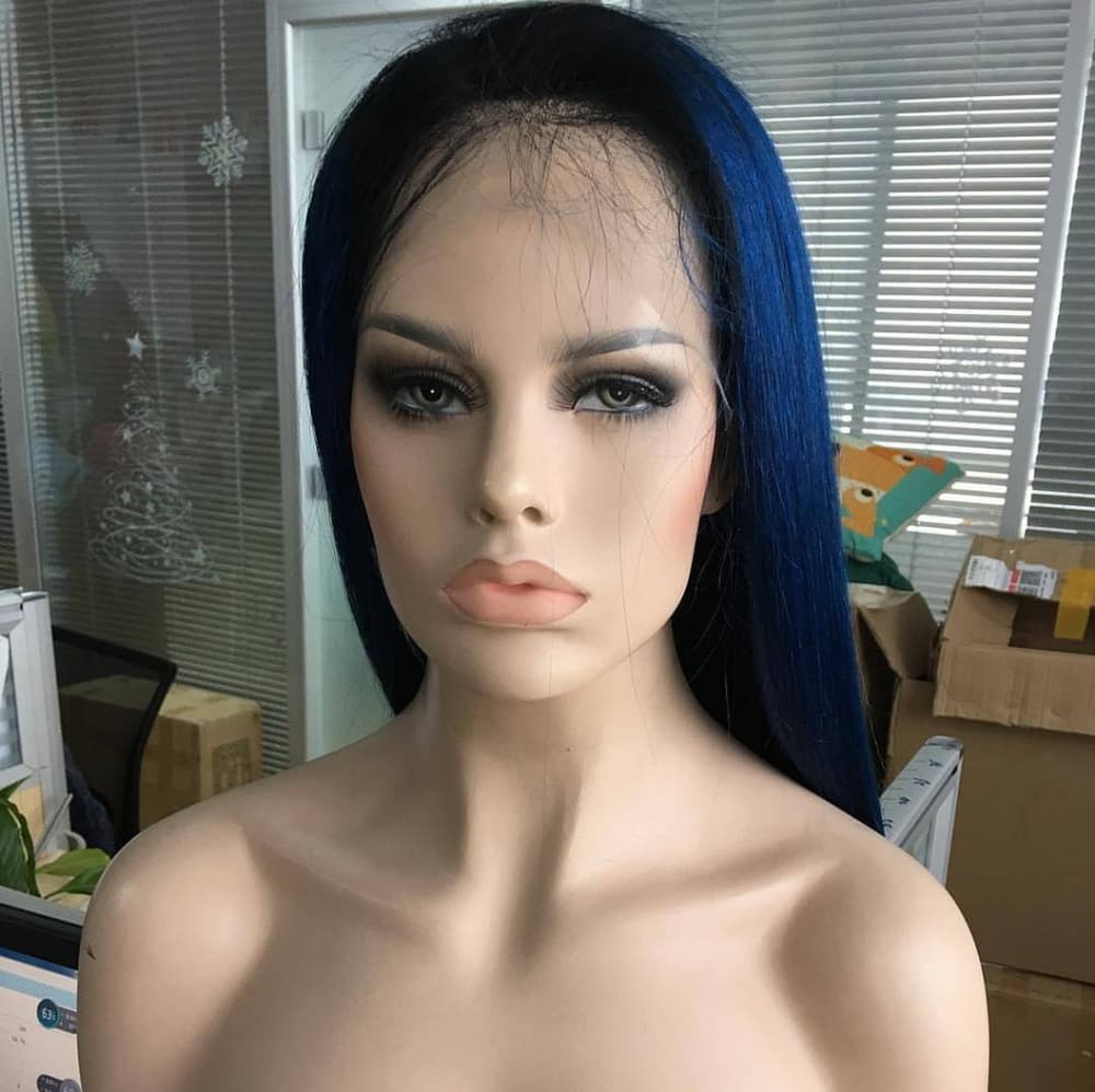 Virgin Blue Beauty Lace Front Wig - Thumbnail 2
