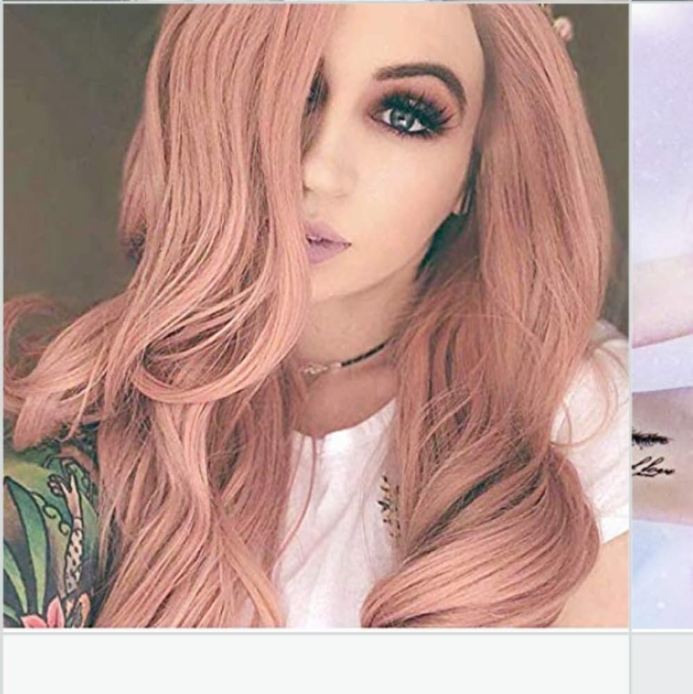 Pink Beauty Lace Front Wig