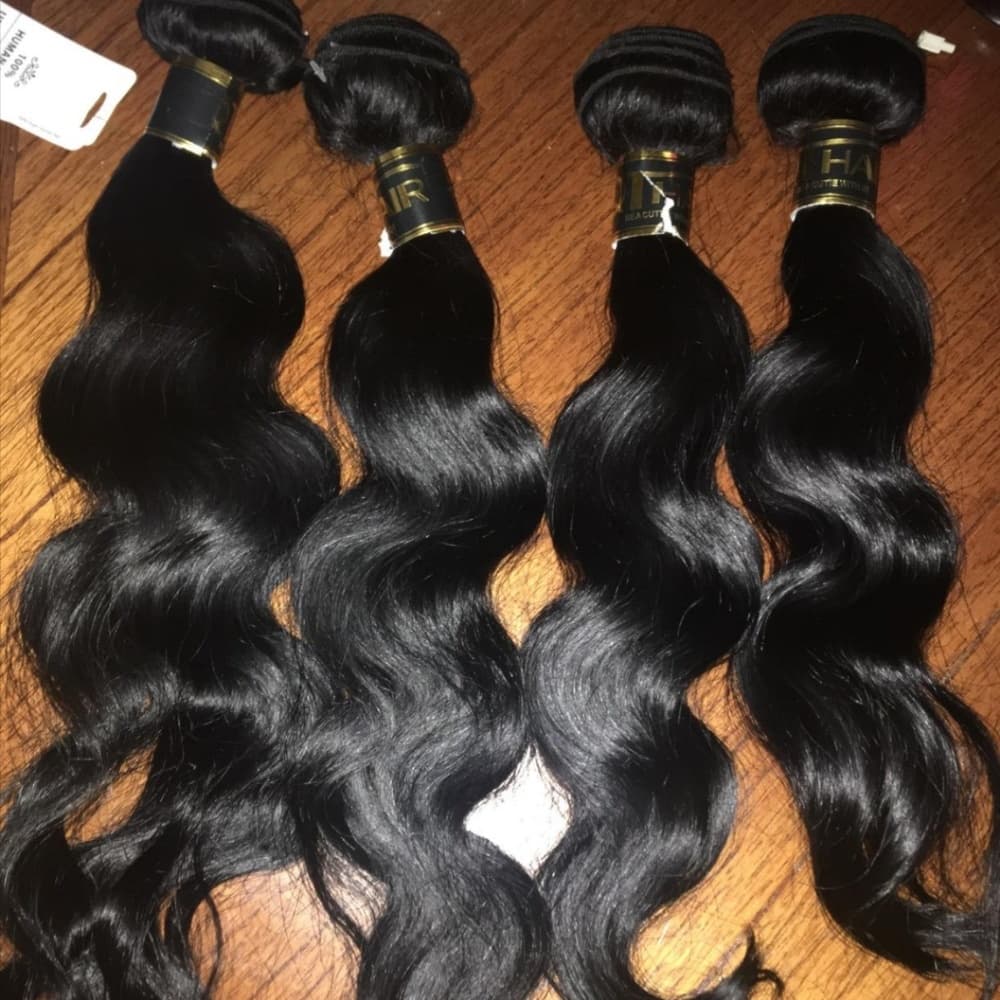 10A Brazilian Virgin Hair Body Wave 20" 18" 16" - Thumbnail 4