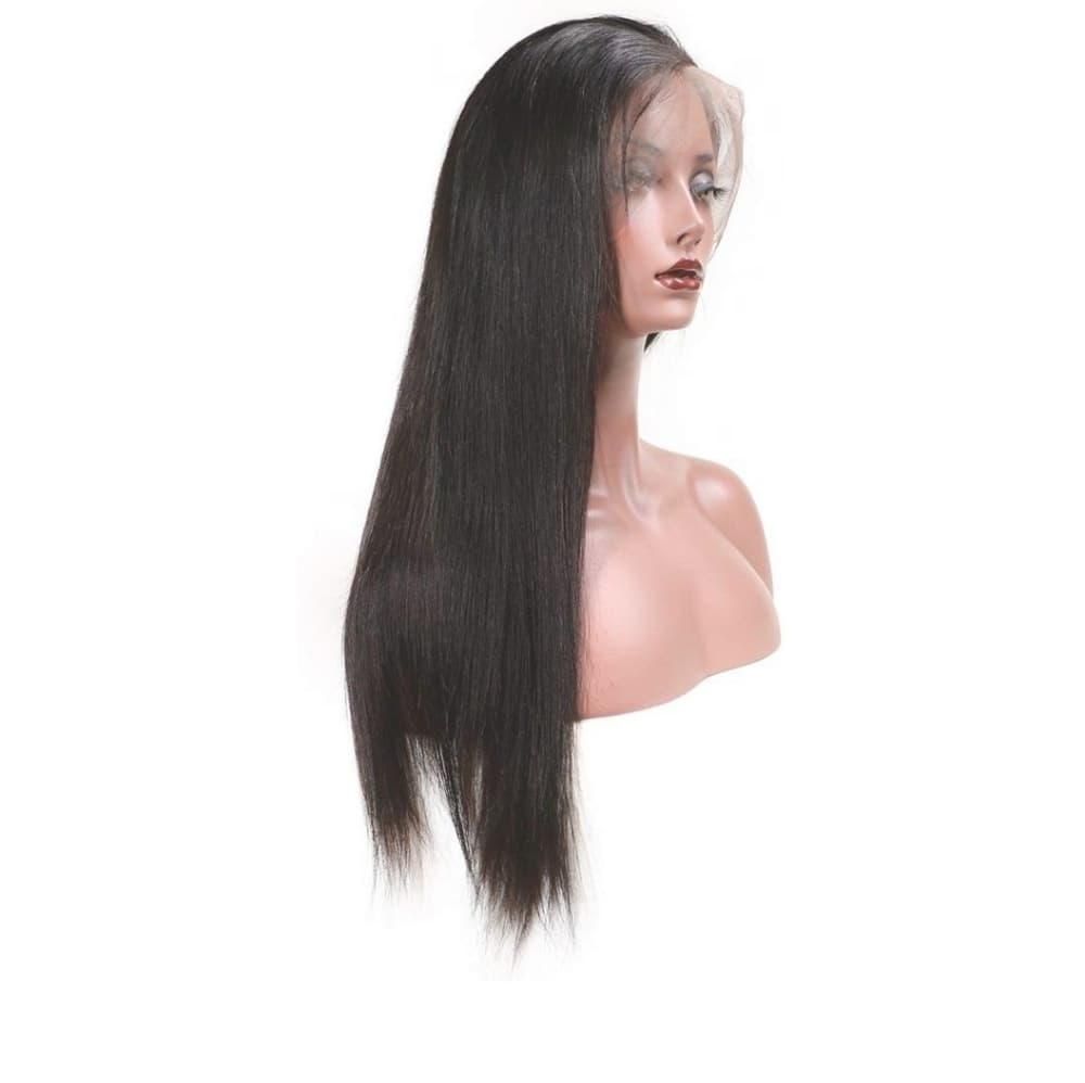 Straight Brazilian Lace Front Wig - Thumbnail 5