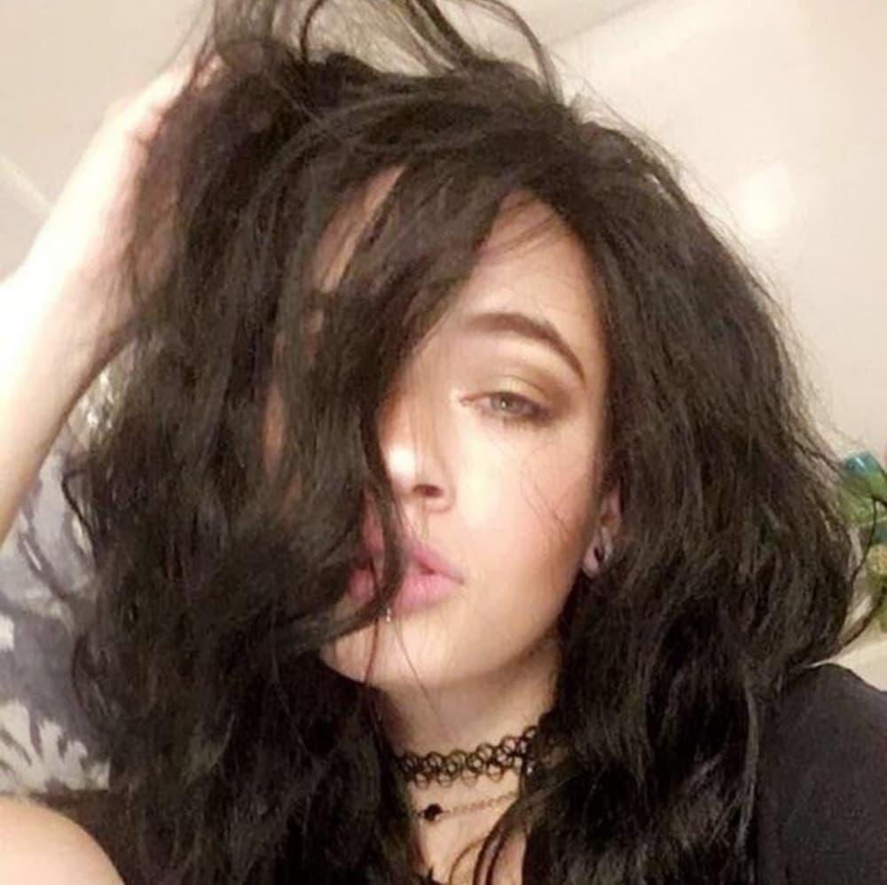 Used Dark Brown Black Beauty Lace Front Wig - Thumbnail 4