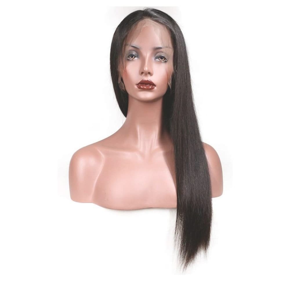 Straight Brazilian Lace Front Wig - Thumbnail 4