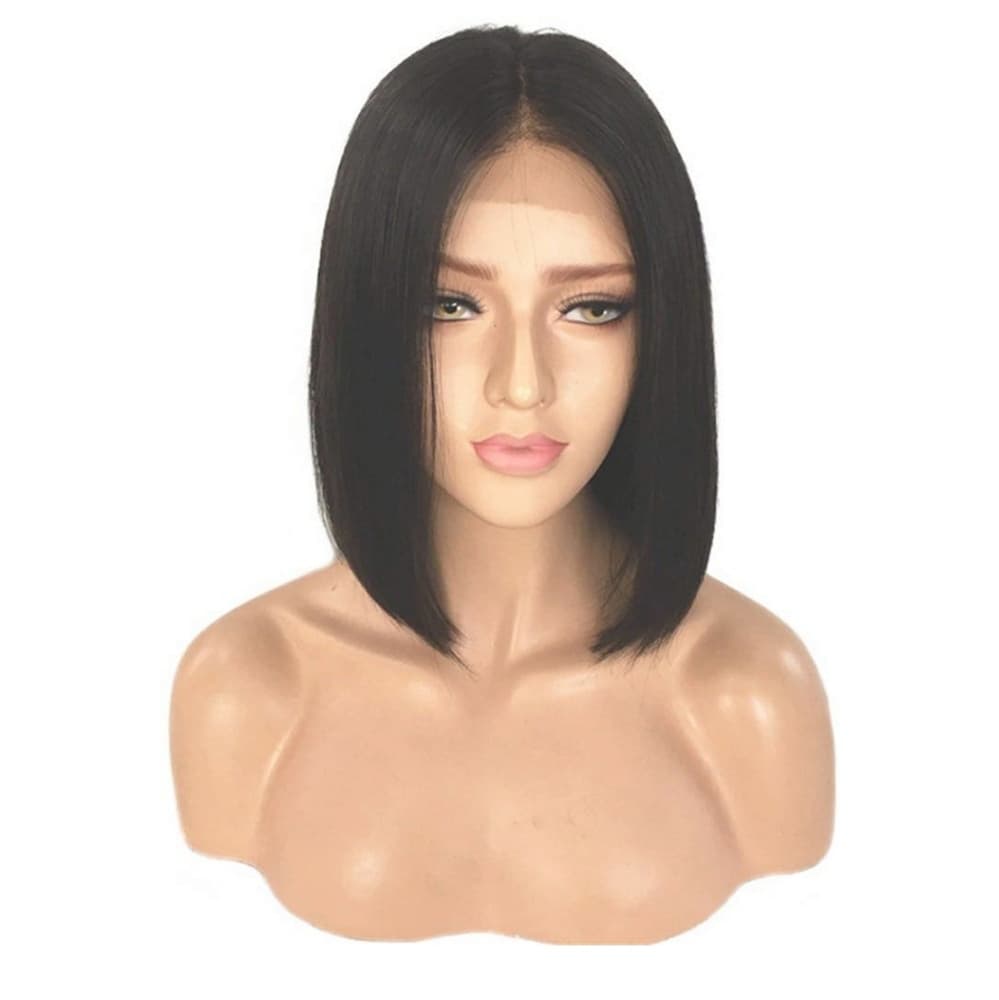 Brazilian Virgin Beauty Bob Lace Front Wig - Thumbnail 3