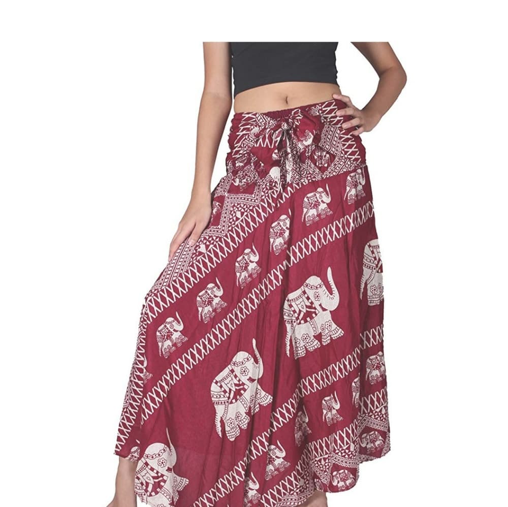Long Bohemian Boho Skirt Boho Dress - Thumbnail 5