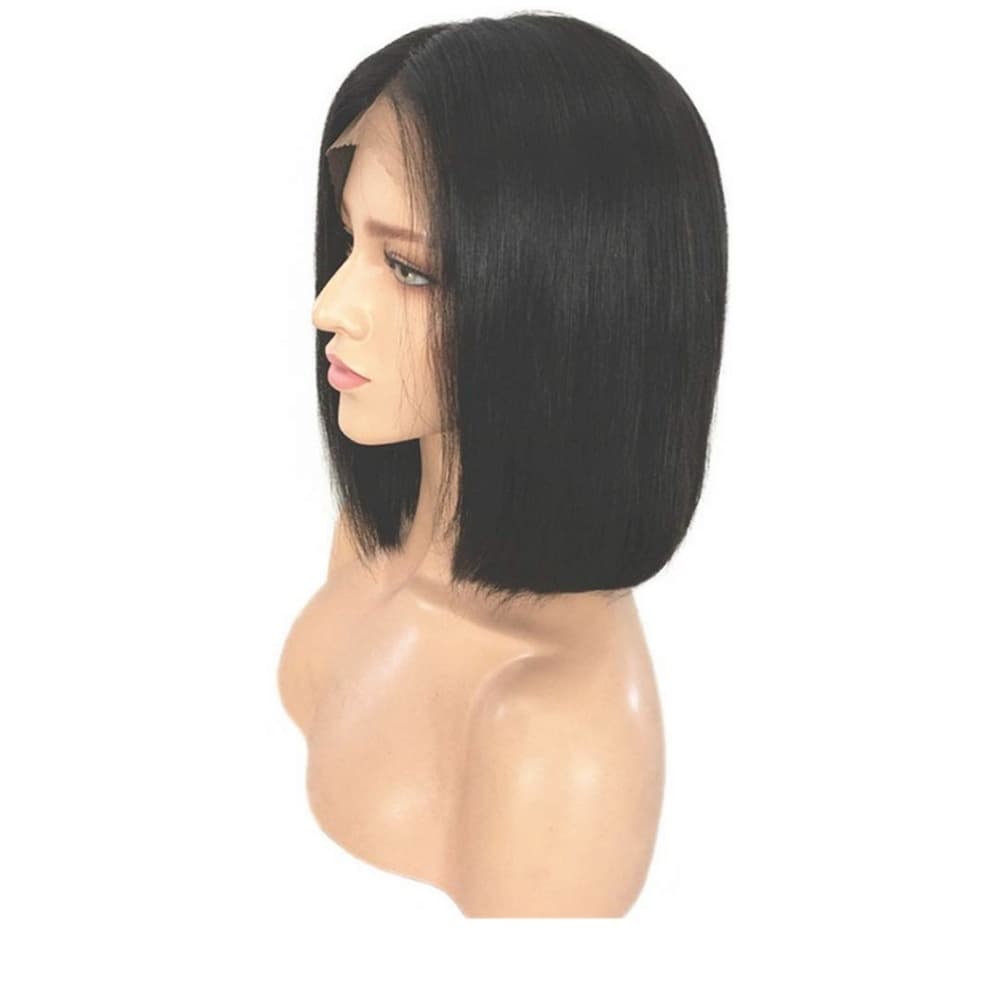 Brazilian Virgin Beauty Bob Lace Front Wig - Thumbnail 4