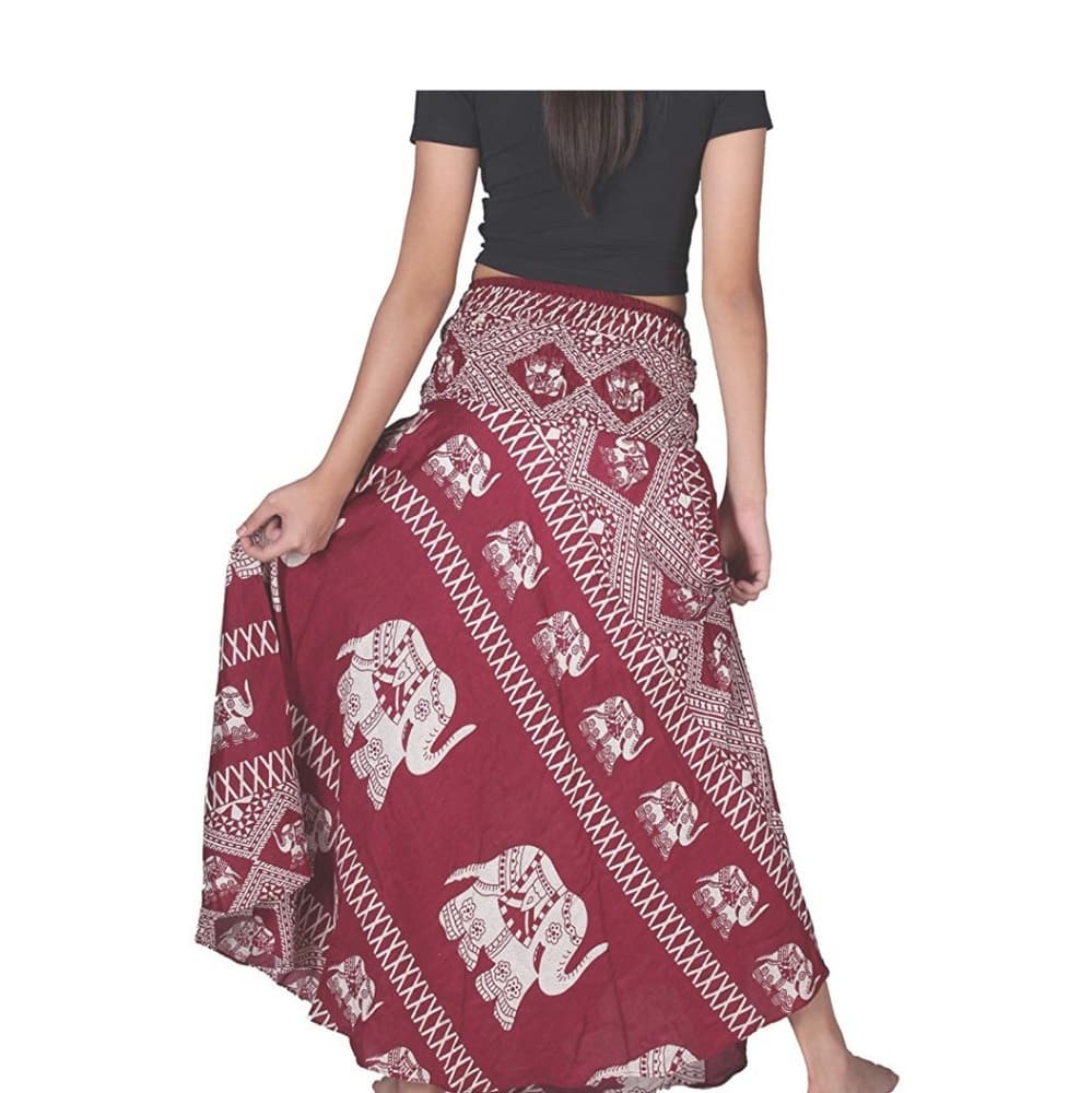 Long Bohemian Boho Skirt Boho Dress - Thumbnail 6