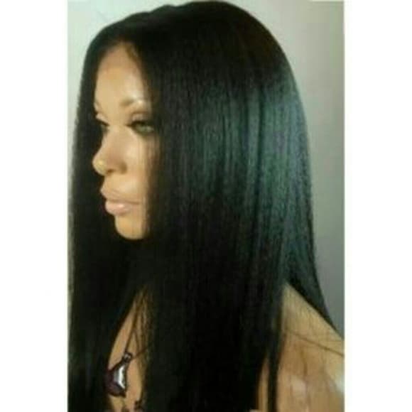 Beautiful Yaki Lace Fron Wig 20-24 inches! - Thumbnail 4