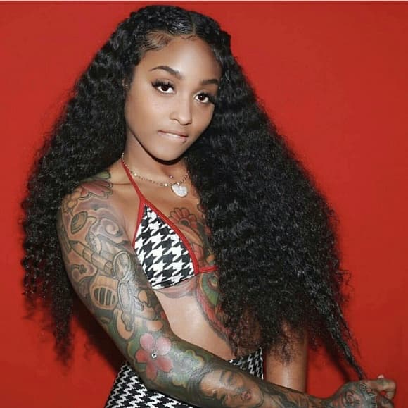 Waterwave Virgin Brazilian Lace Front Wig 22-24 in - Thumbnail 3