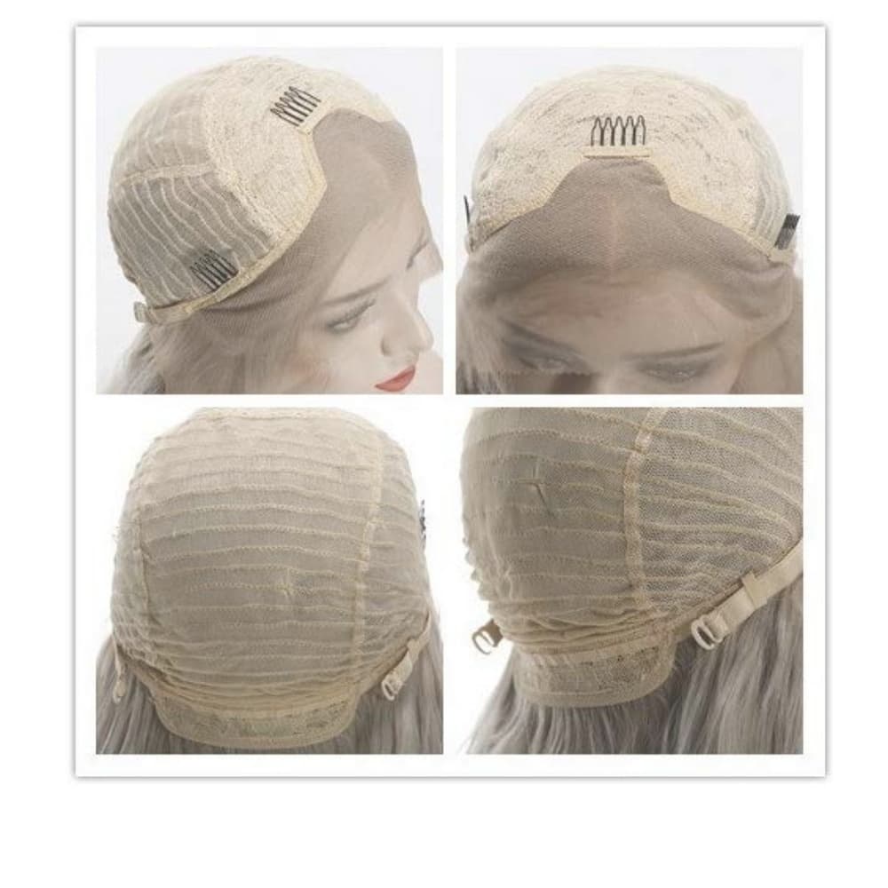 Gray Beauty Lace Front Wig - Thumbnail 4
