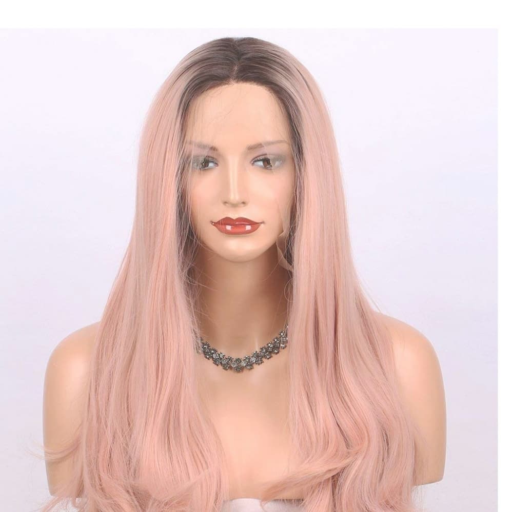 Ombre Pink Beauty Lace Front Wig