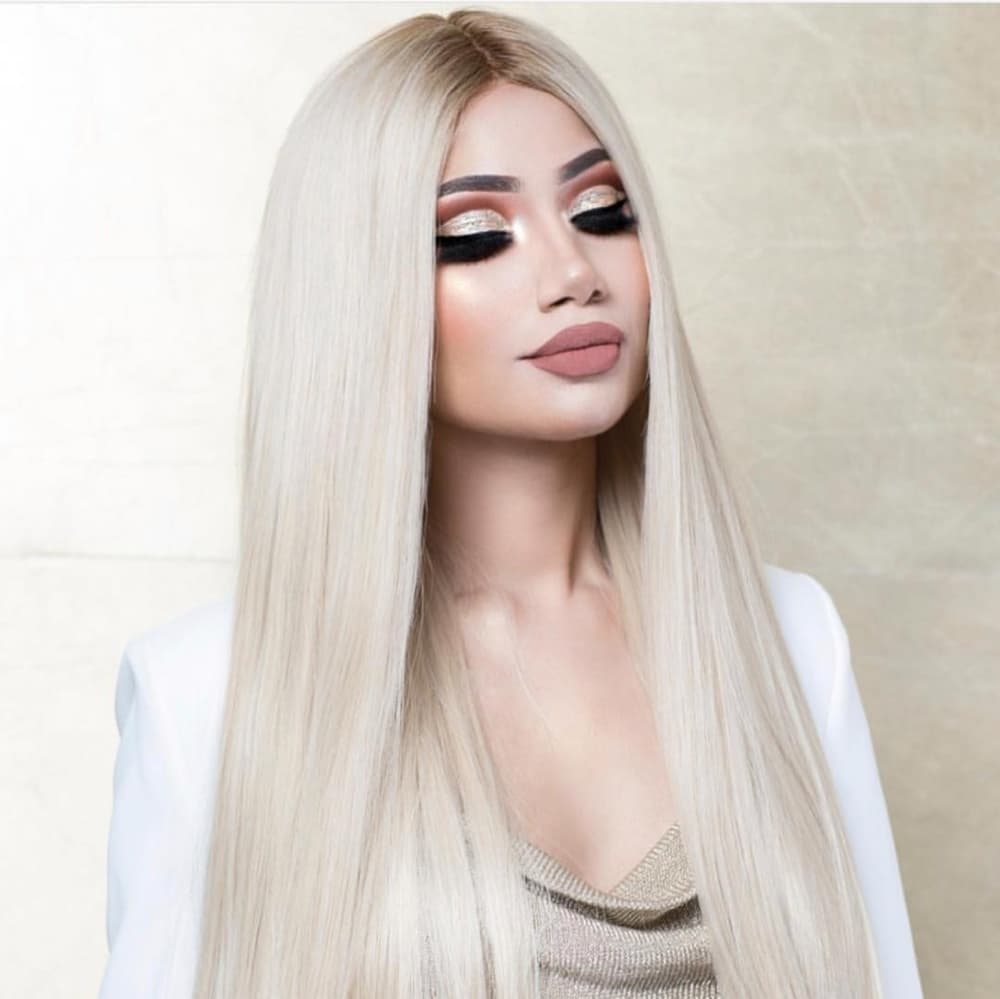 Ombre Blonde Beauty Lace Front Wig - Thumbnail 8