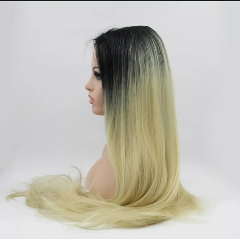 Blonde Ombre Human Hair Blend - Thumbnail 2