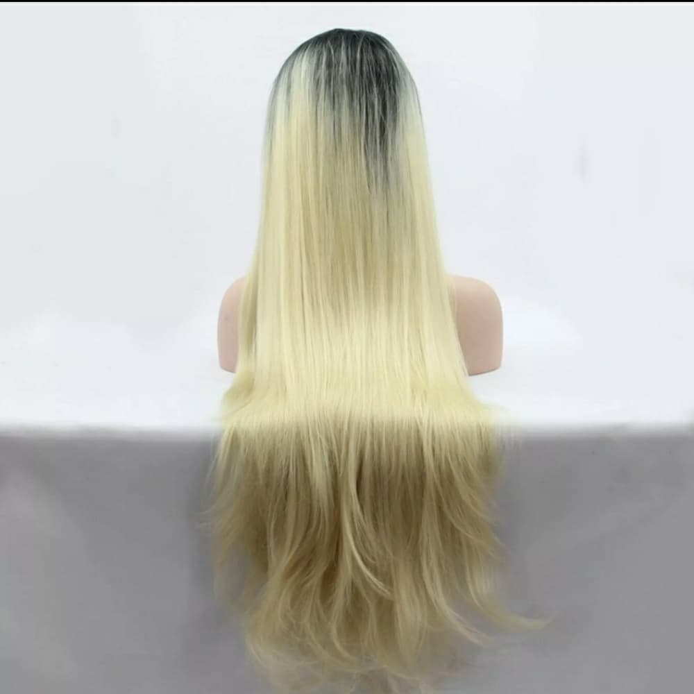 Blonde Ombre Human Hair Blend - Thumbnail 3