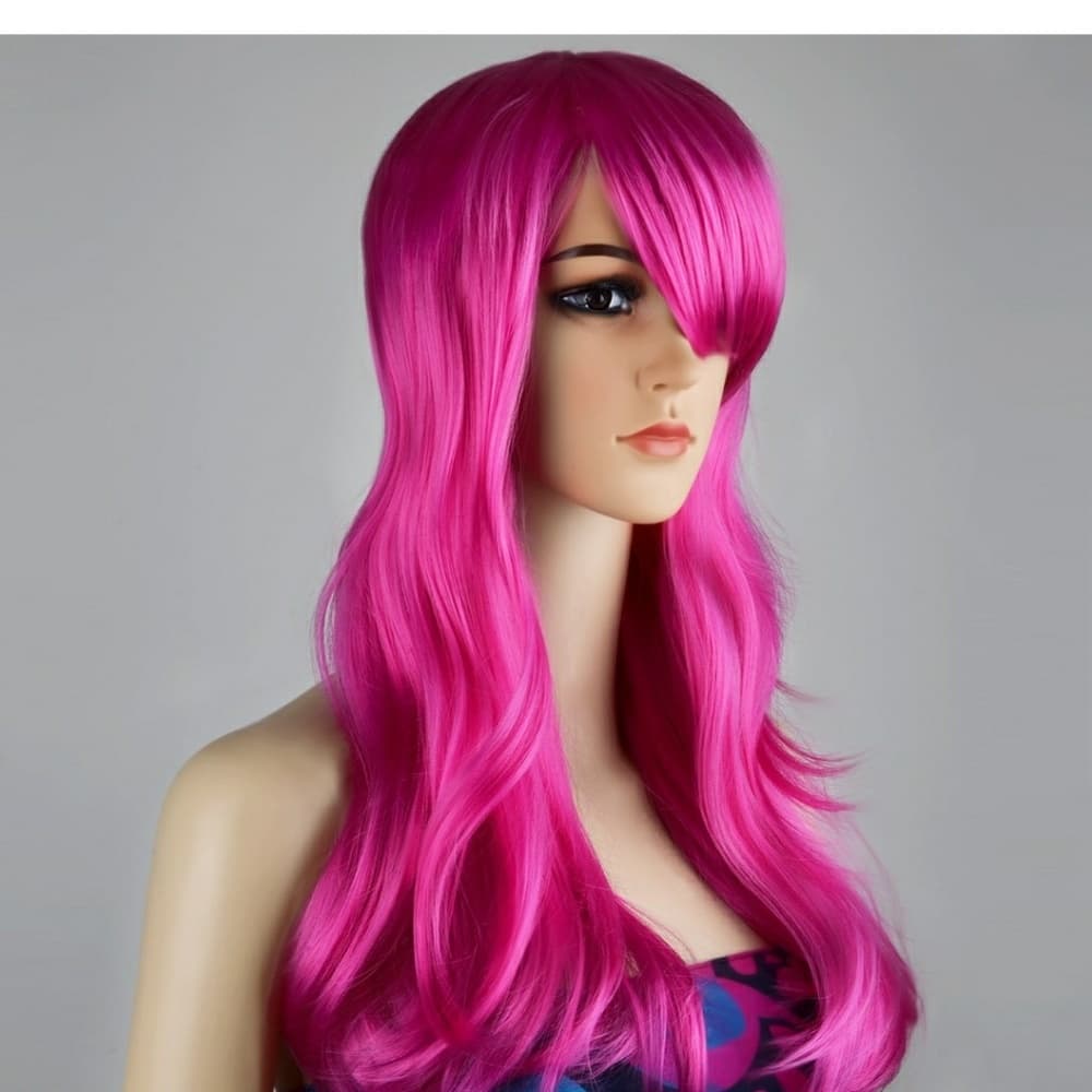 Dark Pink Wig