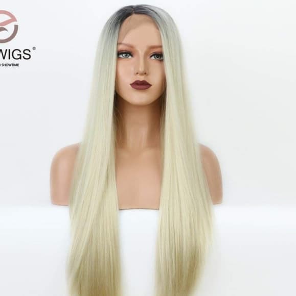 Ombre Blonde Lace Front Wig 26-28 inches - Thumbnail 6