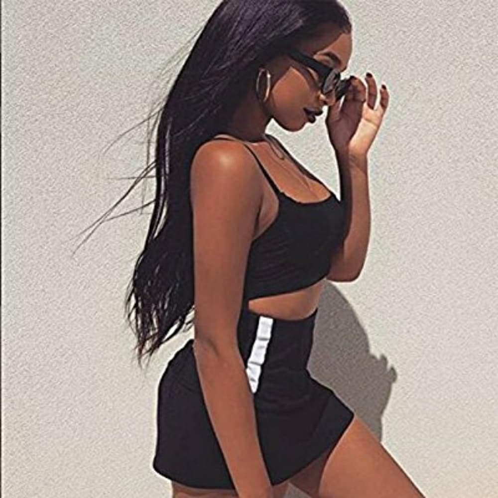 Black Straight Beauty Lace Front Wig