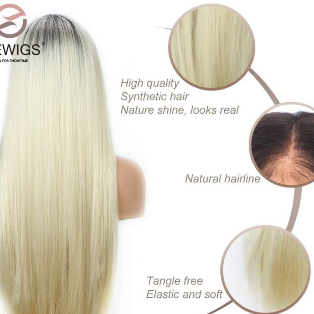 Ombre Blonde Lace Front Wig 26-28 inches - Thumbnail 2