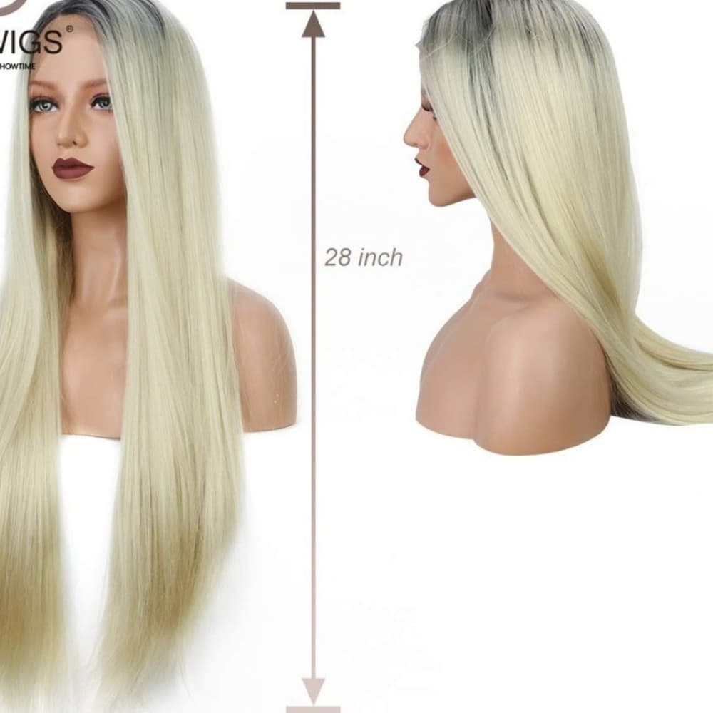 Ombre Blonde Lace Front Wig 26-28 inches - Thumbnail 4