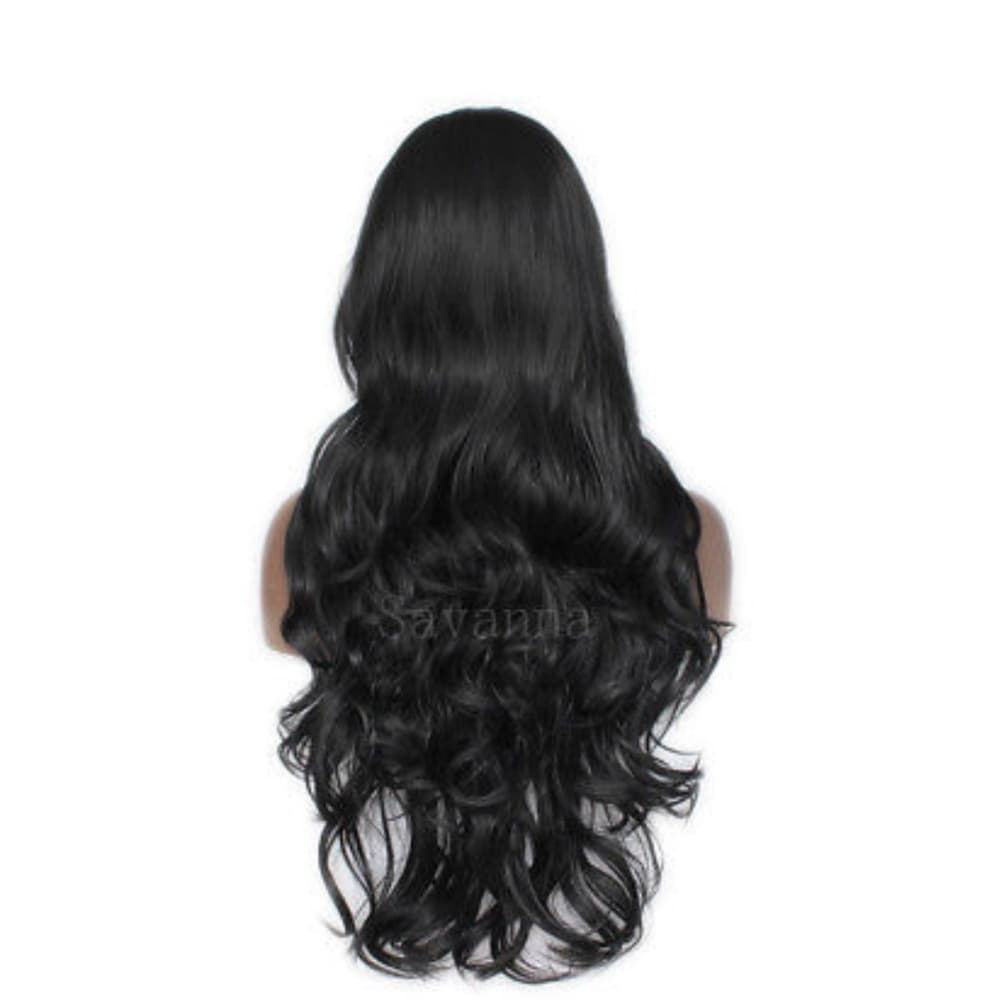 Black Wavy Beauty Lace Front Wig