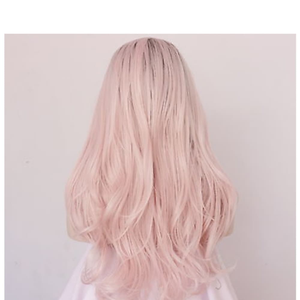 Ombre Pink Beauty Lace Front Wig 22-24 inches - Thumbnail 4