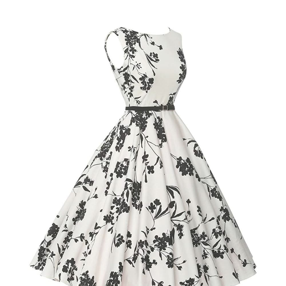 Beautiful Boatneck Dress - Thumbnail 3