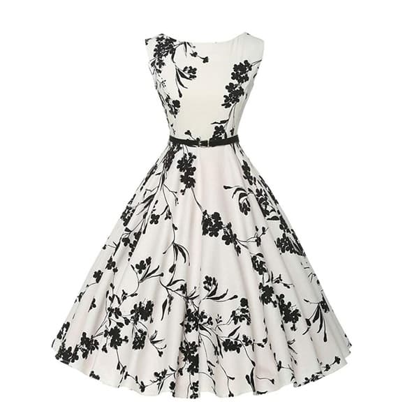 Beautiful Boatneck Dress - Thumbnail 6