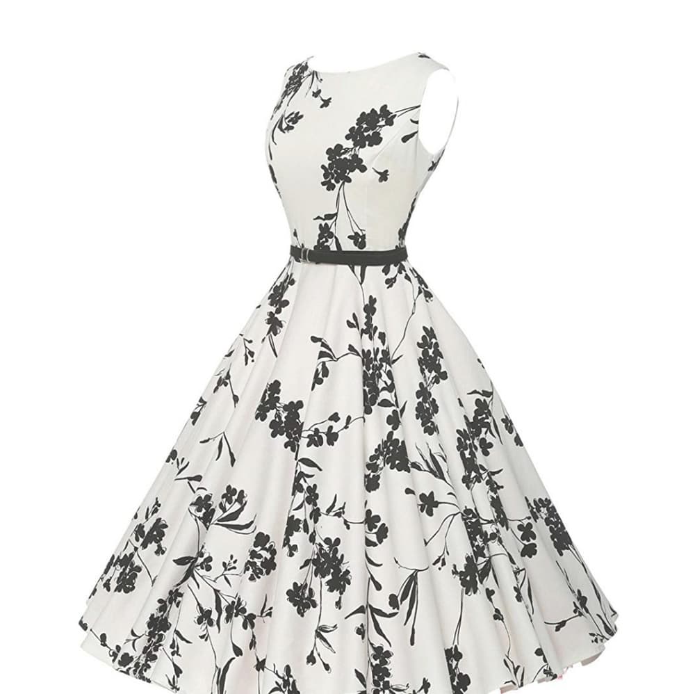 Beautiful Boatneck Dress - Thumbnail 2